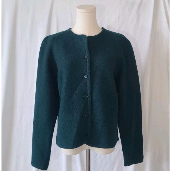 Pendleton Womens 100% Wool Button Down Cardigan Jacket Large - Picture 1 of 5